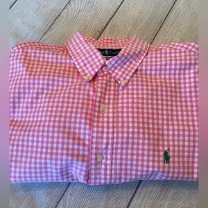 Ralph Lauren Pink & White Shirt